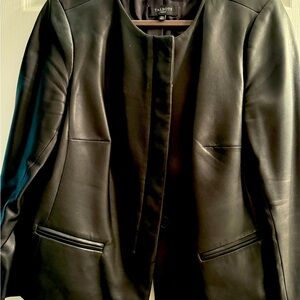 Talbots Leather Jacket “like butter”!! Size14W
